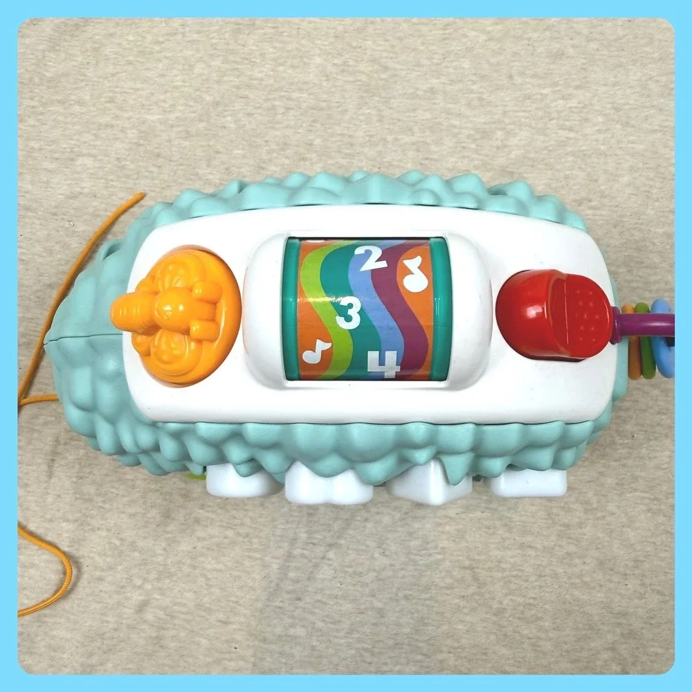Linkamals Original 2019 Fisher Price Hedgehog Baby Educational Toy Lights Sounds